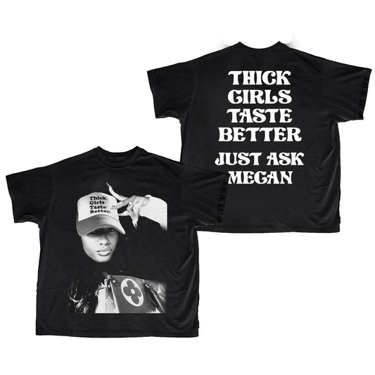 Megan Thick Drop Shoulder Tee