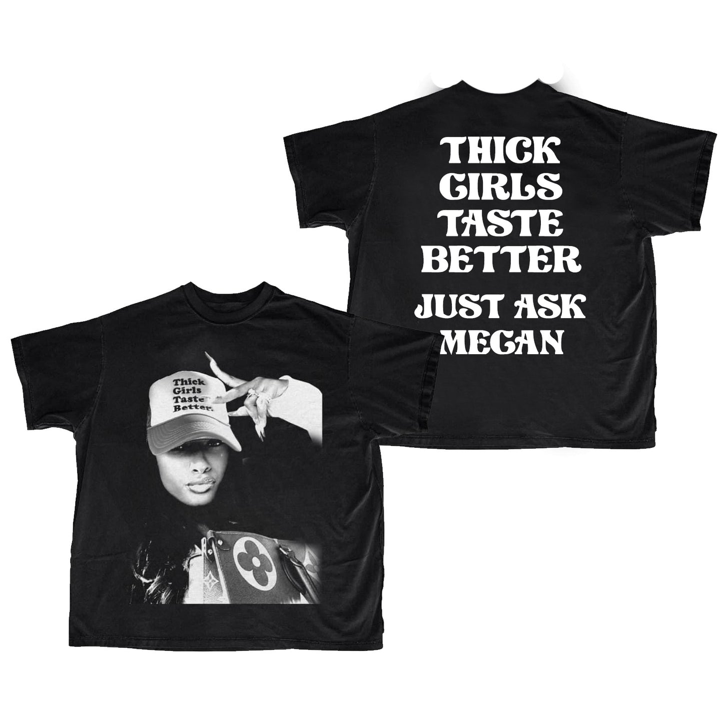 Megan Thick Drop Shoulder Tee