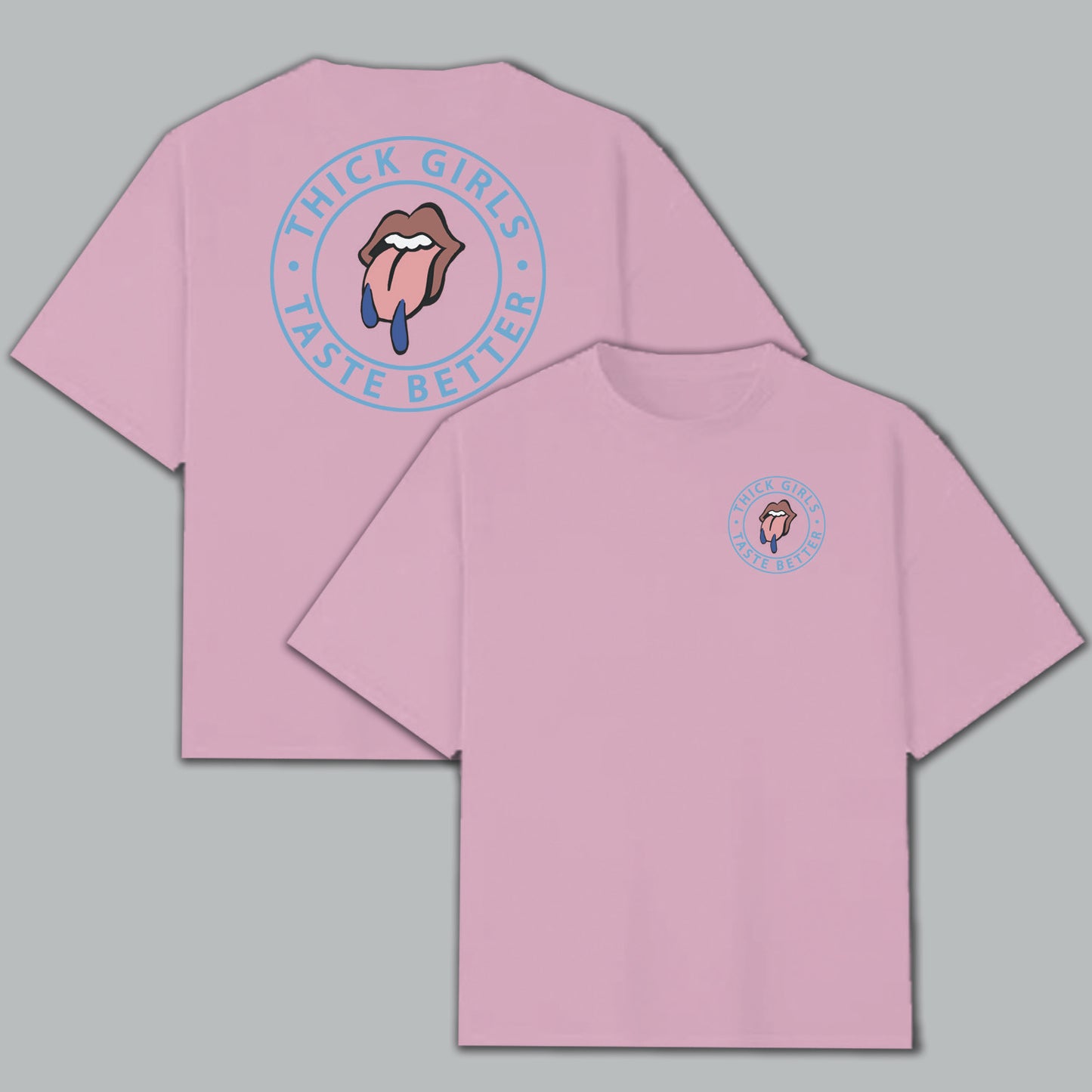 Thick Girls Drop Shoulder Tee