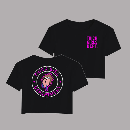Thick Girls Dept. Crop Top