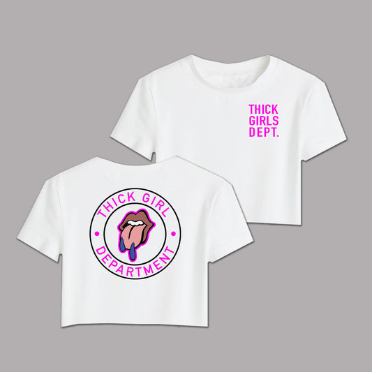 Thick Girls Dept. Crop Top