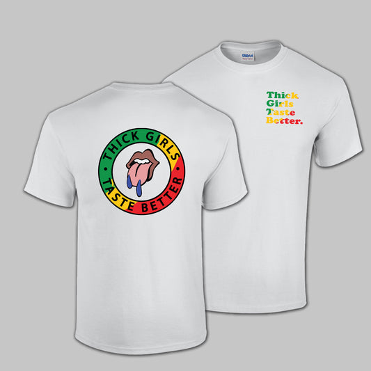 Thick Girls Black History Color Wave Tee