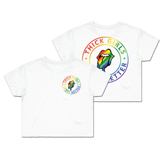 Thick Girls Pride Crop Top